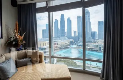 Apartment - 1 Bedroom - 2 Bathrooms for rent in Armani Residence - Burj Khalifa Area - Downtown Dubai - Dubai