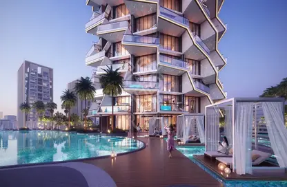 Apartment - 2 Bedrooms - 3 Bathrooms for sale in Binghatti Royale - Jumeirah Village Circle - Dubai