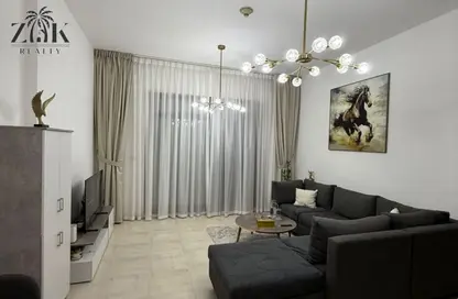 Apartment - 1 Bedroom - 2 Bathrooms for rent in Hamza Tower - Dubai Sports City - Dubai