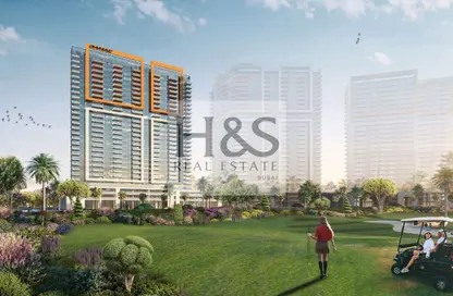 Apartment - 1 Bedroom - 1 Bathroom for sale in Golf Gate 2 - DAMAC Hills - Dubai