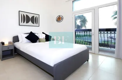 Room / Bedroom image for: Apartment - 1 Bathroom for rent in Ansam 2 - Ansam - Yas Island - Abu Dhabi, Image 1