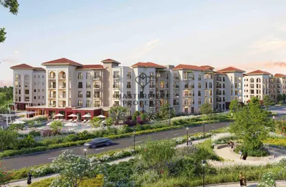 Apartment - 2 Bedrooms - 3 Bathrooms for sale in Bloom Living - Zayed City (Khalifa City C) - Khalifa City - Abu Dhabi