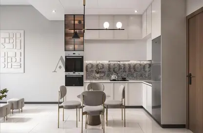 صورة لـ مطبخ شقة - غرفة نوم - 2 حمامات للبيع في ماركيز اليجانس - ارجان - دبي ، صورة رقم 1