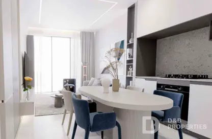 Dining Room image for: Apartment - 1 Bathroom for sale in Samana Mykonos Signature - Arjan - Dubai, Image 1