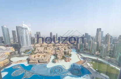 شقة - 2 غرف نوم - 3 حمامات للايجار في برج خليفة - برج خليفة - دبي وسط المدينة - دبي