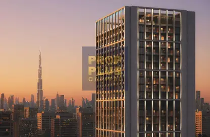 شقة - غرفة نوم - 2 حمامات للبيع في بن غاطي مونلايت - الجداف - دبي شقة - غرفة نوم - 2 حمامات للبيع في بن غاطي مونلايت - الجداف - دبي