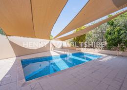 Pool image for: Villa - 6 bedrooms - 7 bathrooms for rent in Orchid - Al Raha Golf Gardens - Abu Dhabi, Image 1