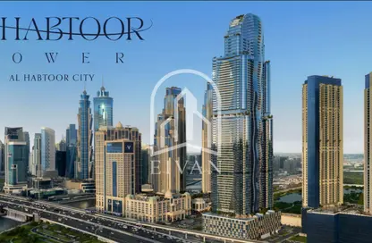 شقة - 2 غرف نوم - 2 حمامات للبيع في بناية الحبتور - مدينة الحبتور - الخليج التجاري - دبي