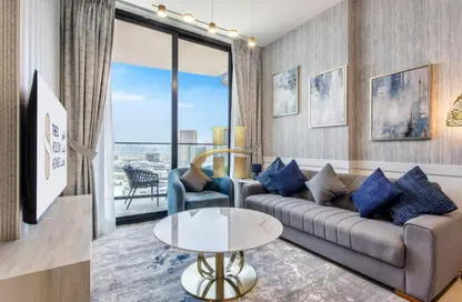 Apartment - 1 Bedroom - 2 Bathrooms for rent in Binghatti Crest - Jumeirah Village Circle - Dubai