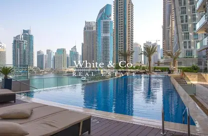 Pool image for: Apartment - 1 Bedroom - 2 Bathrooms for sale in Damac Heights - Dubai Marina - Dubai, Image 1
