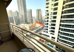 Balcony image for: Studio - 1 bathroom for sale in Manchester Tower - Dubai Marina - Dubai, Image 1