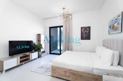 Room / Bedroom image for: Apartment - 1 Bathroom for rent in Binghatti Canal - Business Bay - Dubai, Image 1