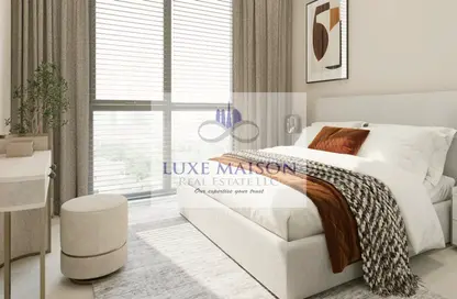 Room / Bedroom image for: Apartment - 1 Bedroom - 2 Bathrooms for sale in V1ter Residence - Jumeirah Village Circle - Dubai, Image 1
