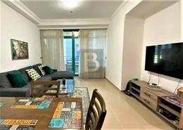 Living / Dining Room image for: Apartment - 1 bedroom - 1 bathroom for sale in Marina Crown - Dubai Marina - Dubai, Image 1