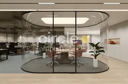 Office Space - Studio - 4 Bathrooms for rent in Gold Tower (Au Tower) - JLT Cluster I - Jumeirah Lake Towers - Dubai