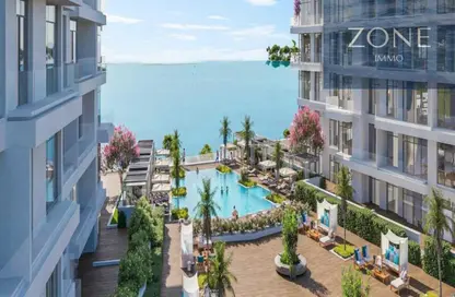 Apartment - 1 Bedroom - 2 Bathrooms for sale in Bluebay Walk - Ajmal Makan City - Sharjah Waterfront City - Sharjah