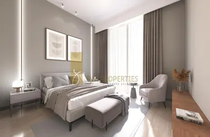 Room / Bedroom image for: Apartment - 2 Bedrooms - 3 Bathrooms for sale in Marquis Elegance - Arjan - Dubai, Image 1