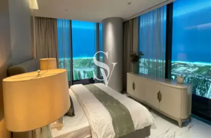 صورة لـ غرفة- غرفة النوم شقة - 4 غرف نوم - 5 حمامات للبيع في زا اس تاور - مدينة دبي للانترنت - دبي ، صورة رقم 1