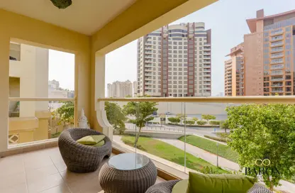 Apartment - 2 Bedrooms - 3 Bathrooms for rent in Al Das - Shoreline Apartments - Palm Jumeirah - Dubai