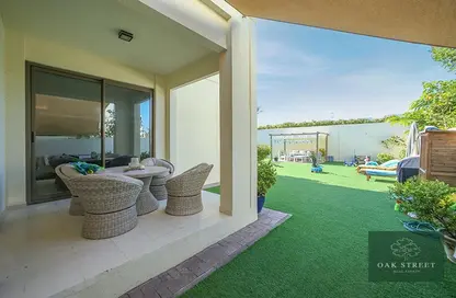 Terrace image for: Villa - 4 Bedrooms - 4 Bathrooms for rent in Mira Oasis 3 - Mira Oasis - Reem - Dubai, Image 1