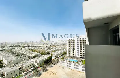 Apartment - Studio - 1 Bathroom for rent in Candace Aster - Azizi Residence - Al Furjan - Dubai
