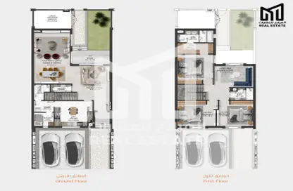 Compound - 3 Bedrooms - 4 Bathrooms for sale in Sharjah Sustainable City - Sharjah