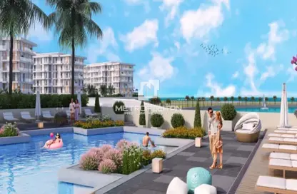 Apartment - 2 Bedrooms - 2 Bathrooms for sale in Bluebay Walk - Ajmal Makan City - Sharjah Waterfront City - Sharjah