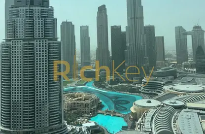 شقة - 2 غرف نوم - 2 حمامات للايجار في العنوان رزيدنس فاونتن فيوز  2 - العنوان رزيدنس فاونتن فيوز - دبي وسط المدينة - دبي