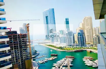 Water View image for: Apartment - 1 Bedroom - 1 Bathroom for sale in Escan Tower - Dubai Marina - Dubai, Image 1