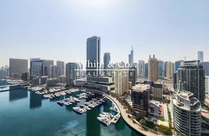شقة - 3 غرف نوم - 5 حمامات للبيع في رصيف المينا - مارينا وارف - دبي مارينا - دبي