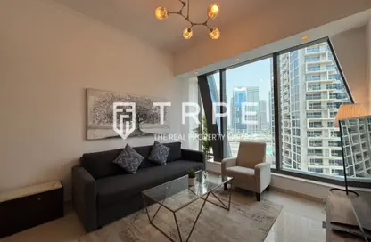 Apartment - 1 Bedroom - 1 Bathroom for rent in Silverene Tower B - Silverene - Dubai Marina - Dubai