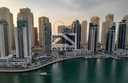 Apartment - 2 Bedrooms - 3 Bathrooms for rent in Dubai Marina - Dubai