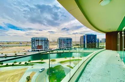 Pool image for: Apartment - 1 Bedroom - 2 Bathrooms for rent in Al Muneera - Al Raha Beach - Abu Dhabi, Image 1