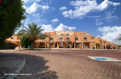 Outdoor House image for: Villa - 2 Bedrooms - 3 Bathrooms for sale in Mediterranean Style - Al Reef Villas - Al Reef - Abu Dhabi, Image 1