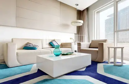 Apartment - 1 Bedroom - 2 Bathrooms for rent in DAMAC Maison The Vogue - Business Bay - Dubai