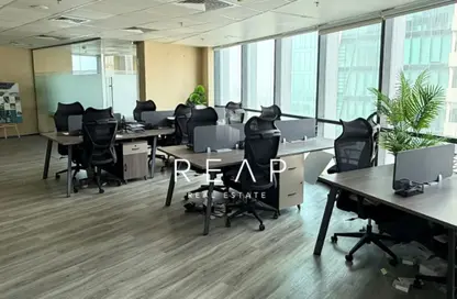 Office Space - Studio - 1 Bathroom for rent in The Regal Tower - Business Bay - Dubai