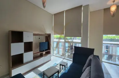 صورة لـ غرفة المعيشة شقة - غرفة نوم - 2 حمامات للايجار في بارك سنترال - الخليج التجاري - دبي ، صورة رقم 1
