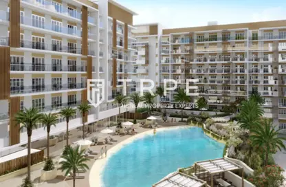 Apartment - Studio - 1 Bathroom for sale in Azizi Beach Oasis - Dubai Studio City - Dubai
