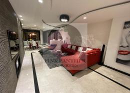 Living Room image for: Apartment - 2 bedrooms - 3 bathrooms for rent in Sky Tower - Shams Abu Dhabi - Al Reem Island - Abu Dhabi, Image 1