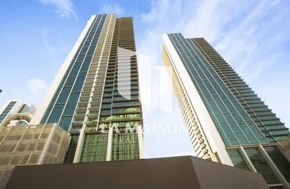 Apartment - Studio - 1 Bathroom for rent in Al Maha Tower - Marina Square - Al Reem Island - Abu Dhabi