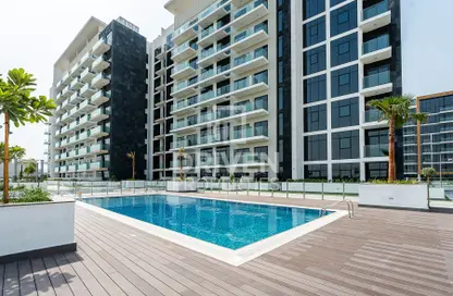 Apartment - Studio - 1 Bathroom for rent in AZIZI Riviera 46 - Meydan One - Meydan - Dubai