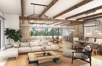 Townhouse - 4 Bedrooms - 5 Bathrooms for sale in Costa Brava 1 - Costa Brava at DAMAC Lagoons - Damac Lagoons - Dubai