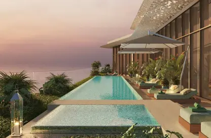 Pool image for: Penthouse - 5 Bedrooms for sale in Bulgari Lighthouse - Jumeirah Bay Island - Jumeirah - Dubai, Image 1