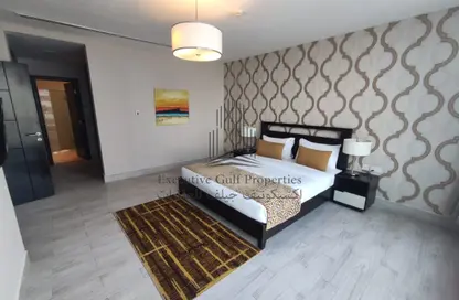 Apartment - 1 Bedroom - 2 Bathrooms for rent in Al Ghaith Tower - Hamdan Street - Abu Dhabi