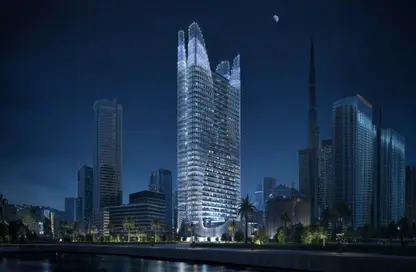 Apartment - Studio - 1 Bathroom for sale in Binghatti Skyhall - Business Bay - Dubai