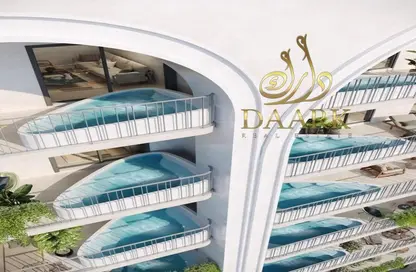 Apartment - 2 Bedrooms - 3 Bathrooms for sale in Weybridge Gardens 3 - Weybridge Gardens - Dubai Land Residence Complex - Dubai
