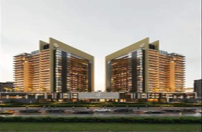 Apartment - 1 Bedroom - 2 Bathrooms for sale in Butterfly Towers - Arjan - Dubai