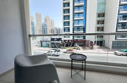Apartment - Studio - 1 Bathroom for rent in DEC Tower 1 - DEC Towers - Dubai Marina - Dubai