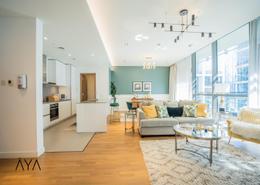 Living Room image for: Apartment - 1 bedroom - 2 bathrooms for rent in Building 5 - City Walk - Dubai, Image 1