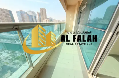 شقة - غرفة نوم - 2 حمامات للايجار في برج النخلة 3 - أبراج النخلة - المجاز - الشارقة